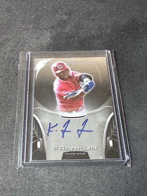 Kevin Franklin 2013 Bowman Sterling Autograph Auto - Image 1 of 2