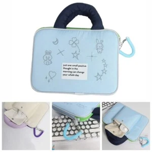 Portable Puffy Laptop Bag Cute Laptop Protective Pouch  School - Bild 1 von 13
