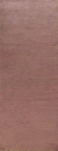 Stylish Gabbeh Solid Wool Contemporary Rug Runner - Enhance Your Home Decor 3x10 - Picture 1 of 17