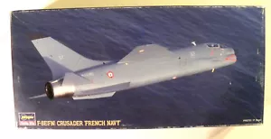 Hasegawa F8E(FN) CRUSADER, 'French Navy' 1:72 Scale, Kit No.DT116:1200, Yr 1994 - Picture 1 of 7