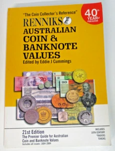 Renniks Australian Coin and Banknote Values, Ed by E J Cummings - 21st Edition - Bild 1 von 6