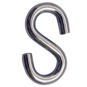 100 Zinc Plated S - Hooks 3/16" - Picture 1 of 1
