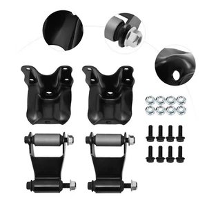 For Ford Ranger Rear Leaf Spring Rear Hanger Bracket And Shackle Kit - Picture 1 of 16