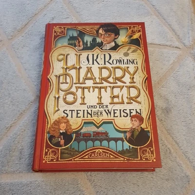 Harry Potter 1 und der Stein der Weisen von J. K. Rowling (2018, Gebundene... - Bild 1 von 4