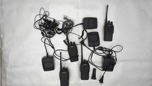pxton Walkie Talkies Long Range for Adults with Earpieces,16 Channel Walky Talky - Picture 1 of 5