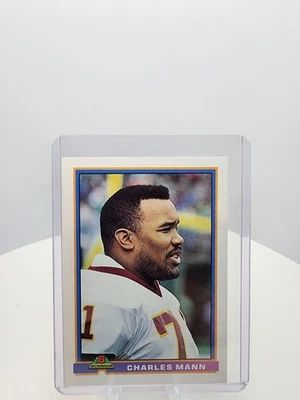 1991 Topps Bowman Charles Mann #529 - Image 1 of 2