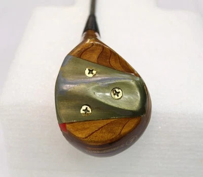 Vintage Northwestern 7 Turf Power Wooden Head Fairway Wood RH Stainless 41.5" - Image 1 of 4