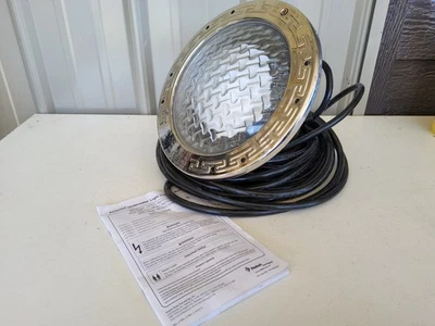 Luz de piscina Pentair Amerlite 78428100 12 V 300 W con cable de 50 pies Foto 1 de 4