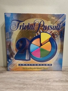 Trivial Pursuit 20th Anniversary Edition Board Game Vintage 2004 Quiz NEW SEALED - Picture 1 of 6
