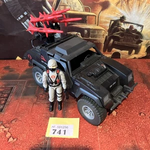 VGC Complete GI Joe Action Force Cobra Night Attack Stinger 1984 Jeep - Picture 1 of 13