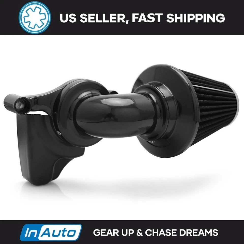 For Harley M8 Road Glide FLTRX Road King FLHR Street Glide FLHX Cone Air Filters - Image 1 of 4