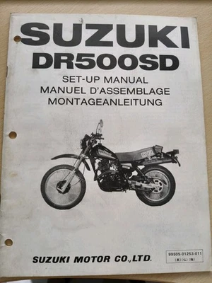 Suzuki Dr500sd Manuale Di Montaggio - Immagine 1 di 4