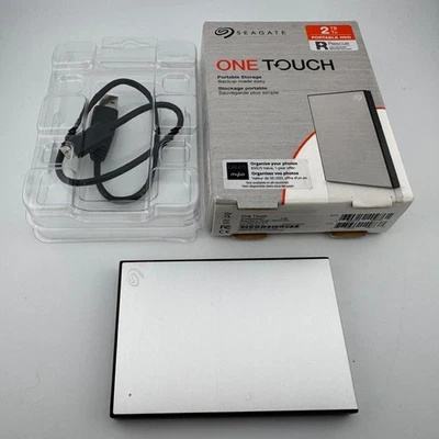New Seagate One Touch 2TB External Hard Drive Portable HDD USB 3.0 M/USB 2.0 - Image 1 of 4
