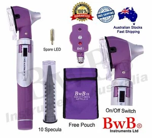 BWB LED F.O Otoscope Ophthalmoscope Opthalmoscope ENT Diagnostic Examination Set - Picture 1 of 1