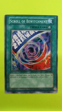 MISCUT  ERROR  LON-048 UNLIMITED SCROLL OF BEWITCHMENT  COMMON   YUGIOH  NM
