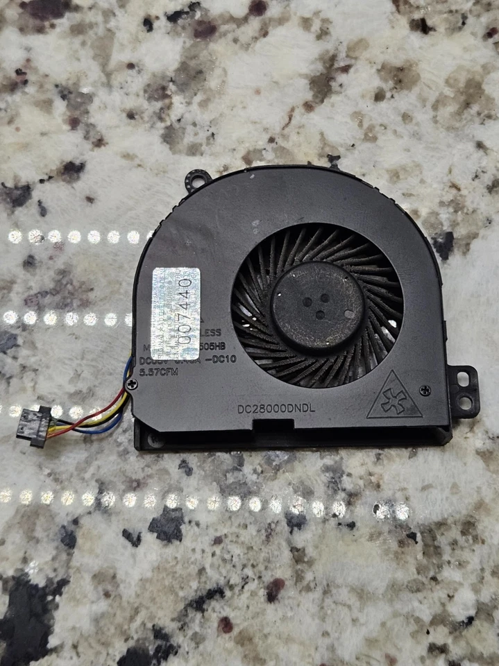 Dell Latitude E5440 E5540 Cpu Cooling Fan 87XFX - Image 1 of 1