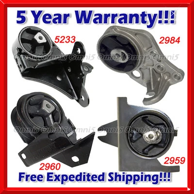 M122 para Chrysler Town & Country 1996-2000 3,8 L 2x2 motor y montaje de transmisión 4 piezas Foto 1 de 4