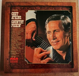 Chet Atkins Country Pickin' Vinyl 2 Record Set RCA Guitar CLEAN! Both LP's EXCEL - Imagen 1 de 9