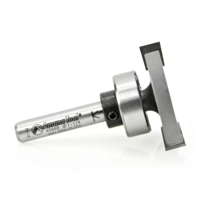 45669 Carbide Tipped Tounge and Groove Flooring Straight Cutter Router Bit. - Image 1 of 4