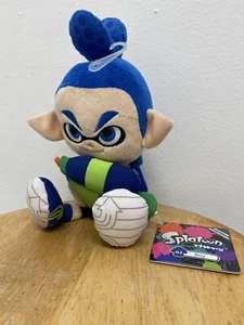 Real Authentic Little Buddy Splatoon 1468 - 10" Male Inkling Boy Plush Doll - Picture 1 of 4