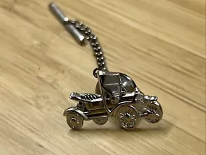 Antik Auto Altes Auto Vintage Silber Krawatte Tack Revers Pin Modell A FORD - Bild 1 von 4