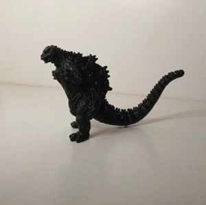 4-toed black Godzilla #2 (1.5" figure) vintage 1995 Bandai Monster Legend Museum - Picture 1 of 3