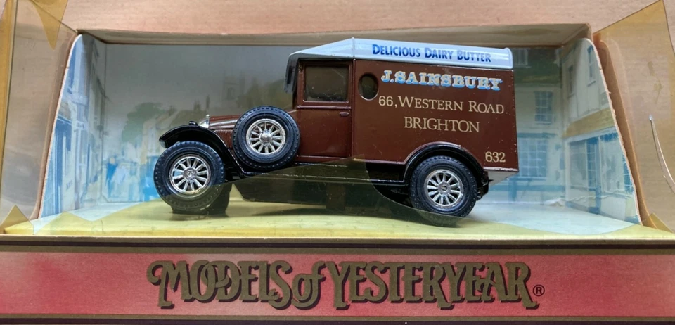 Modelos Matchbox de antaño. Morris Cowley Van J. Sainsbury 1929 Foto 1 de 1