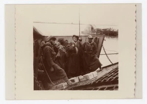 Contretype PHOTO, Embarquement Tiên Yên navire de la Royale légion étrangère - Picture 1 of 2