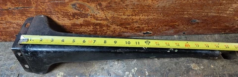 Coffee Table Legs Salvaged Stamped Steel Vintage Metal Set 4 19" High Cover