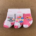 Bundles Baby Place Girls Size 0-6 Months Pink 6 Pack Midi Socks NWT