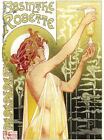 Absinthe Art Nouveau Canvas Art Print Poster 16"X 12"