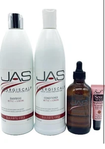 JAS Emergiscalp Hair Loss Prevention Shampoo + Conditioner 16oz + Lotion 3.38 Oz - Picture 1 of 4