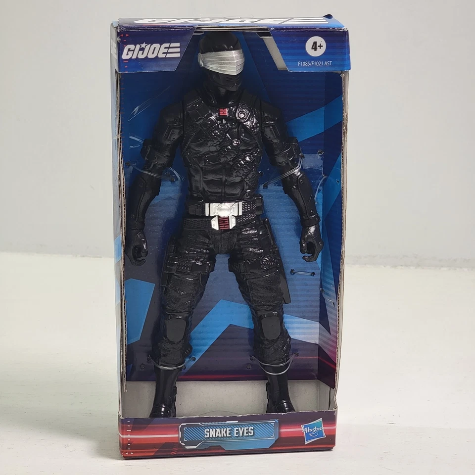 Hasbro GI Joe Snake Eyes Cobra Commander Roadblock Action Figures