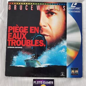 LASERDISC PAL FR : Piège en Eaux Troubles - Bruce Willis - 1993 - Floto Games - Imagen 1 de 4