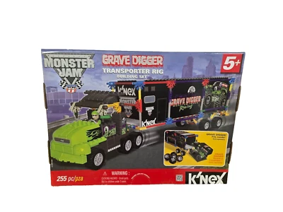 O K'Nex Gravedigger Transporter Rig  Building Set - Image 1 of 3