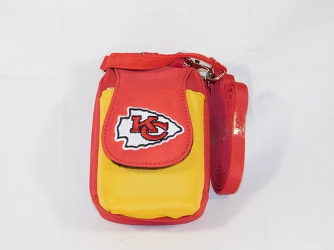 Kansas City Chiefs Purse Plus Touch Phone  ID Wallet Charm 14 Gift Bag Compact Cover