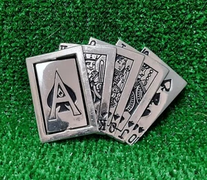 Westside Belt Buckle Straight Flush With Rotating Ace - Picture 1 of 3