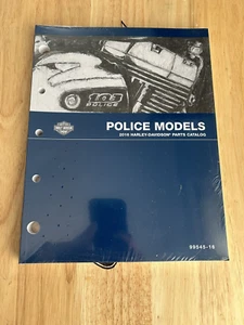 Brand New Harley-Davidson Parts Catalog for 2016 Police Models 99545-16 - Bild 1 von 2