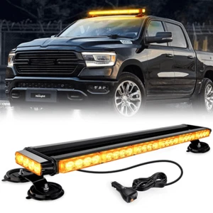 Nilight 29.5 Inch Roof Top Amber Strobe Lights 56LED Magnetic Mount - Picture 1 of 9