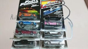 Hot Wheels Fast and Furious Set of 8 Wild Speed Minicar Collectible Japan Rare