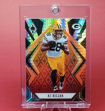 A.J. Aj Dillon ROOKIE 2020 Silver Holo Packers Card - Investment - Mint