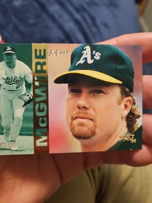 Mark McGwire Oakland Athletics 1994 Select #57 Foto 1 de 4
