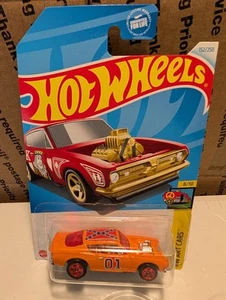 THE DUKES OF HAZZARD HOT WHEELS 69 CUSTOM PLYMOUTH GENERAL LEE 1:64 DIECAST CAR - Picture 1 of 14