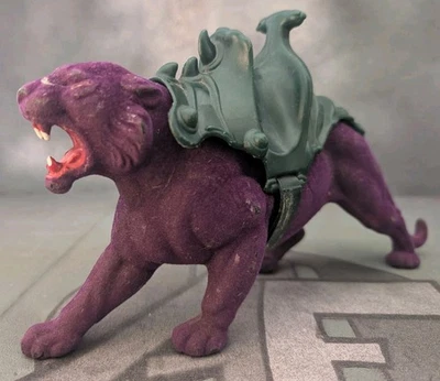PANTHOR 1983 Skeletor Cat Action Figure Toy Vtg Master Universe He-Man COMPLETE - Image 1 of 4