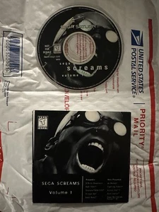 Sega Screams Volume 1 Not For Resale (Sega Saturn, Demo Disc) Disc w/ Sleeve - Picture 1 of 4