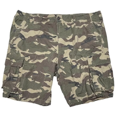 Pantalones Cortos American Eagle Outfitters Para Hombre 46 Camuflaje Camuflaje Carga Ripstop Clásicos Foto 1 de 4