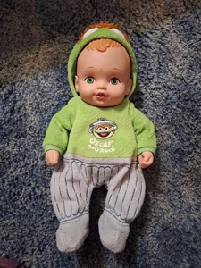 Vintage 1990 14 Zoll Lauer Water Babies Puppe Sesamstraße Oscar The Grouch Kostüm - Bild 1 von 3