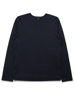 vintage Helmut Lang basic long sleeve t-shirt (dark navy) - men's size M - Imagen 1 de 4