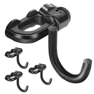 4pcs L-Track Hook Double Stud Tie Down Fitting | L Track Accessories for Encl... - Picture 1 of 7