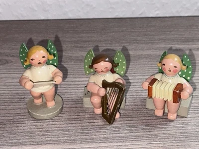 Engel-Trio 11 Punkte Kühne und Wendt, Expertic Erzgebirge für Bastler - Bild 1 von 4